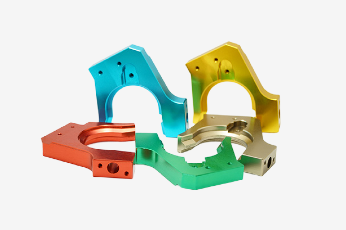 finishing services colored anodizing